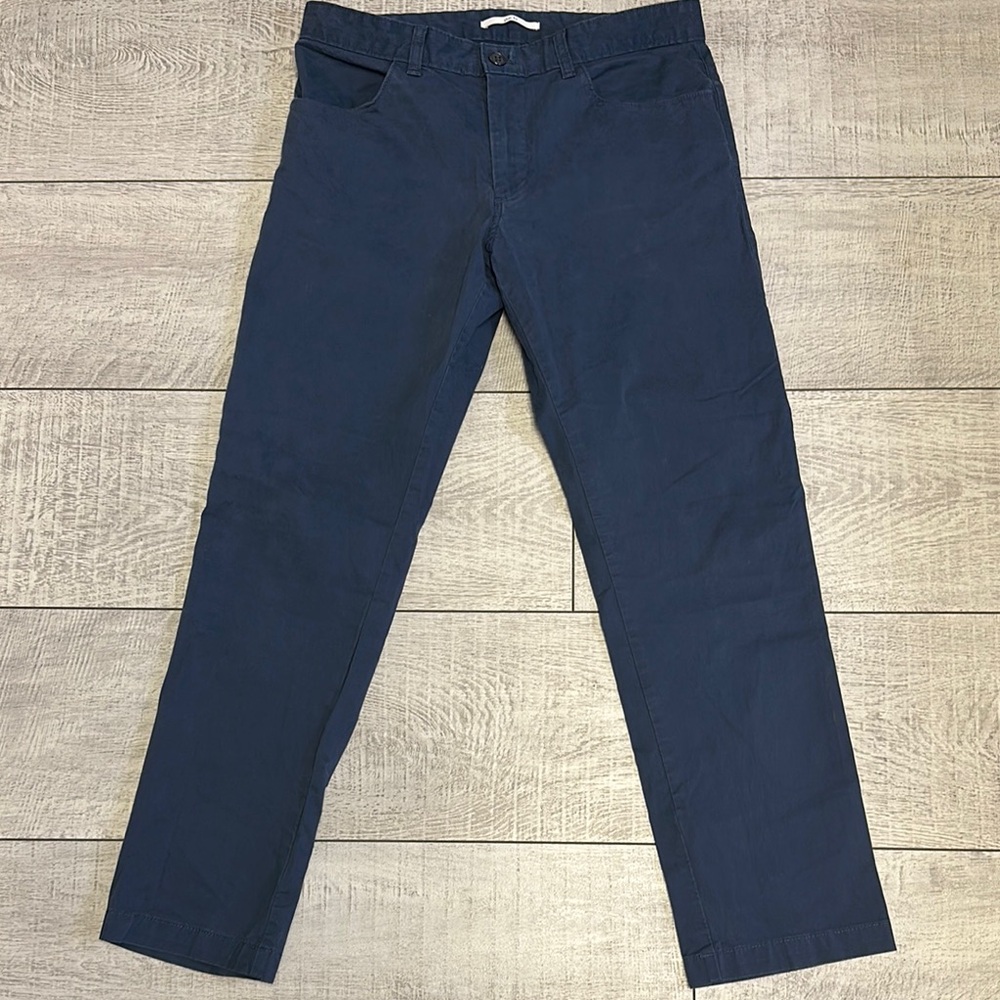 Calvin Klein Men's Blue Chinos